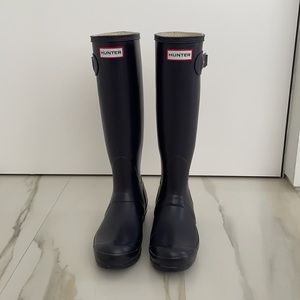 Hunter Original Tall Waterproof Rainboot size 37
